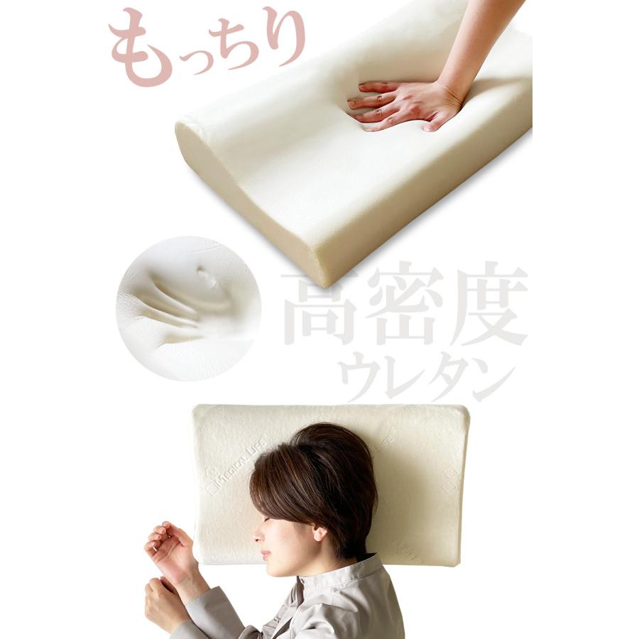 枕 低反発 低め 肩こり 首こり 整体枕 ウレタン モールド製法 メディカルライフ ピロー type-1 枕 まくら | ブランド登録なし | 07