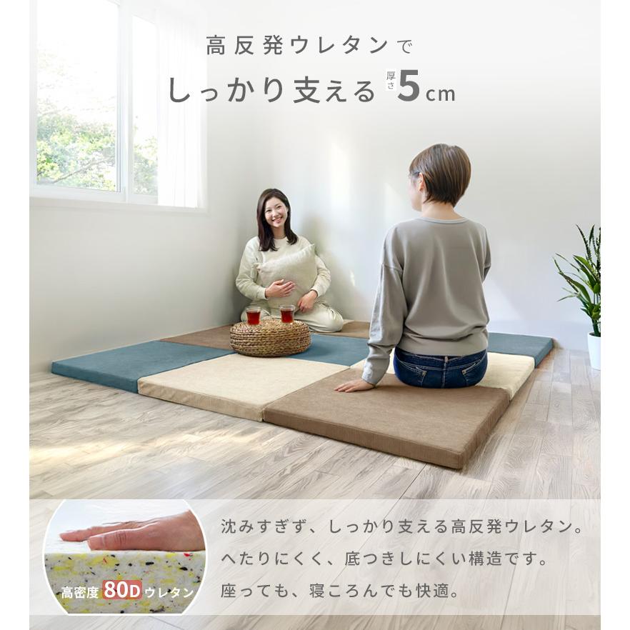 座布団 極厚 ウレタン クッション 60cm 安い 北欧 厚手 マット ラグ