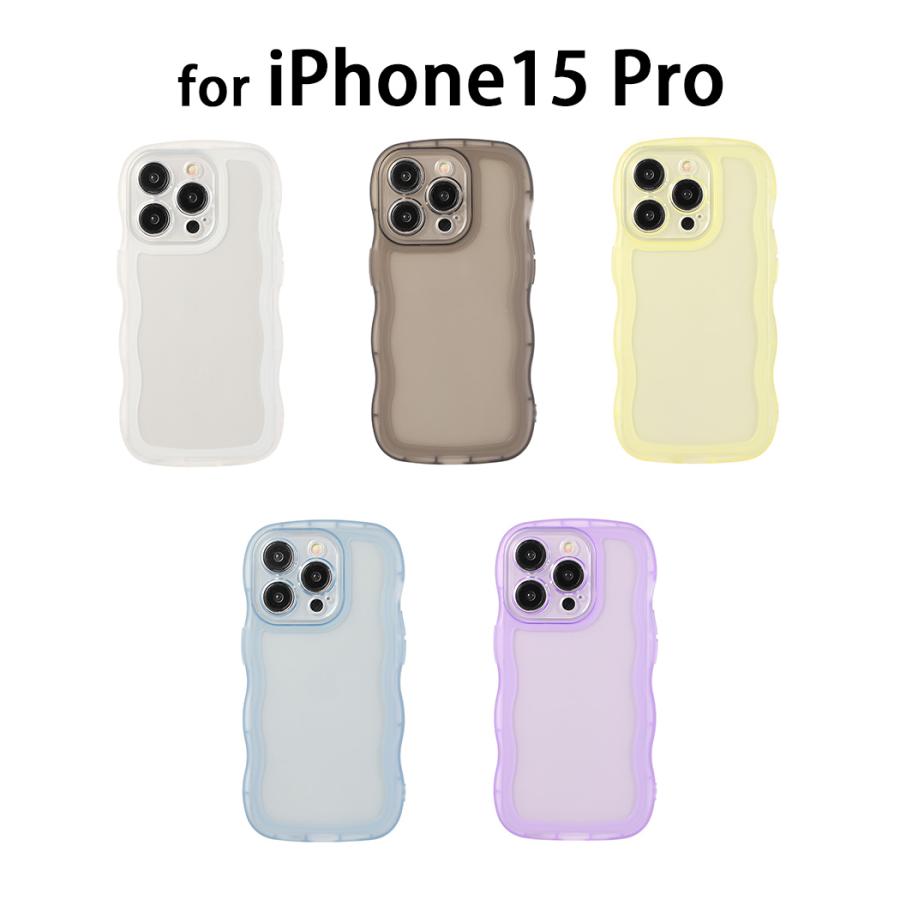 iPhone15 ケース iPhone15 Pro ケース iPhone14 ケース iPhone14 Pro おしゃれ かわいい シンプル カラー クリア 透明 黒 耐衝撃 ソフトケース TPU ドット 吸着｜lifeutility｜19