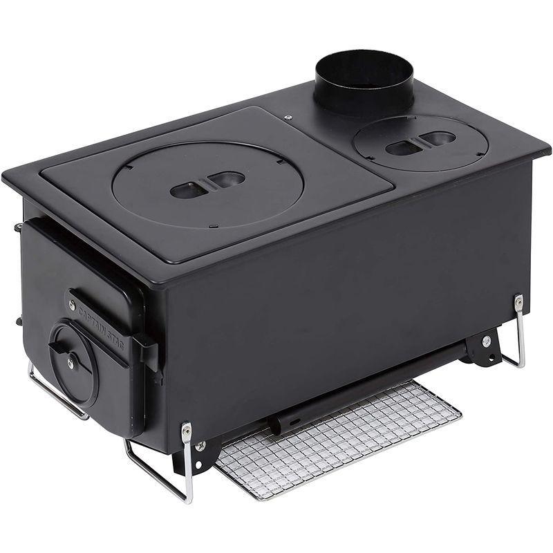 キャプテンスタッグ(CAPTAIN STAG) ストーブ BBQ KAMADO かまど 煙突 角型ストーブ UG-51 約 CAPTAIN STAG ストーブ BBQ KAMADO かまど 煙突 角型ストーブ UG
