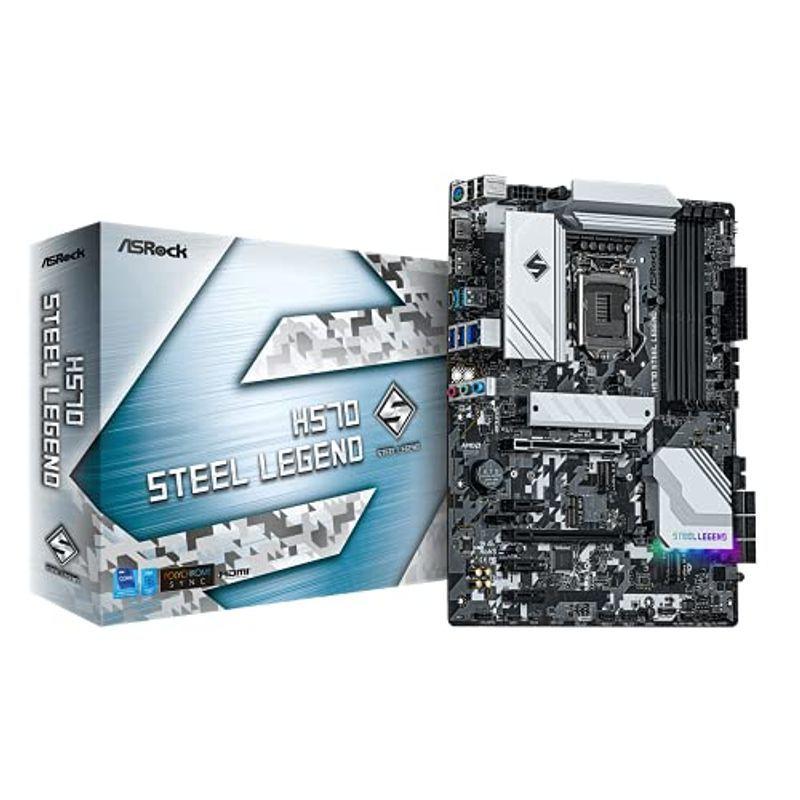 ASRock マザーボード H570 Steel Legend Intel 10世代 ・ 11世代 CPU ( LGA1200 ) 対応 H