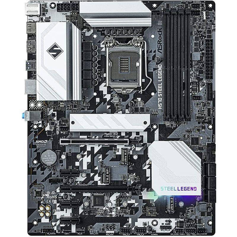 【正規品】 ASRock マザーボード H570 Steel Legend Intel 10世代 ・ 11世代 CPU ( LGA1200 ) 対応 H 【2581895534】(13867円)