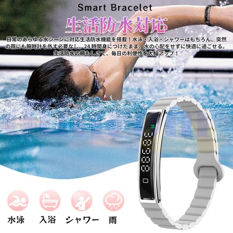2026最新登場 スマートブレスレット 心拍数 血中酸素 24時間健康管理