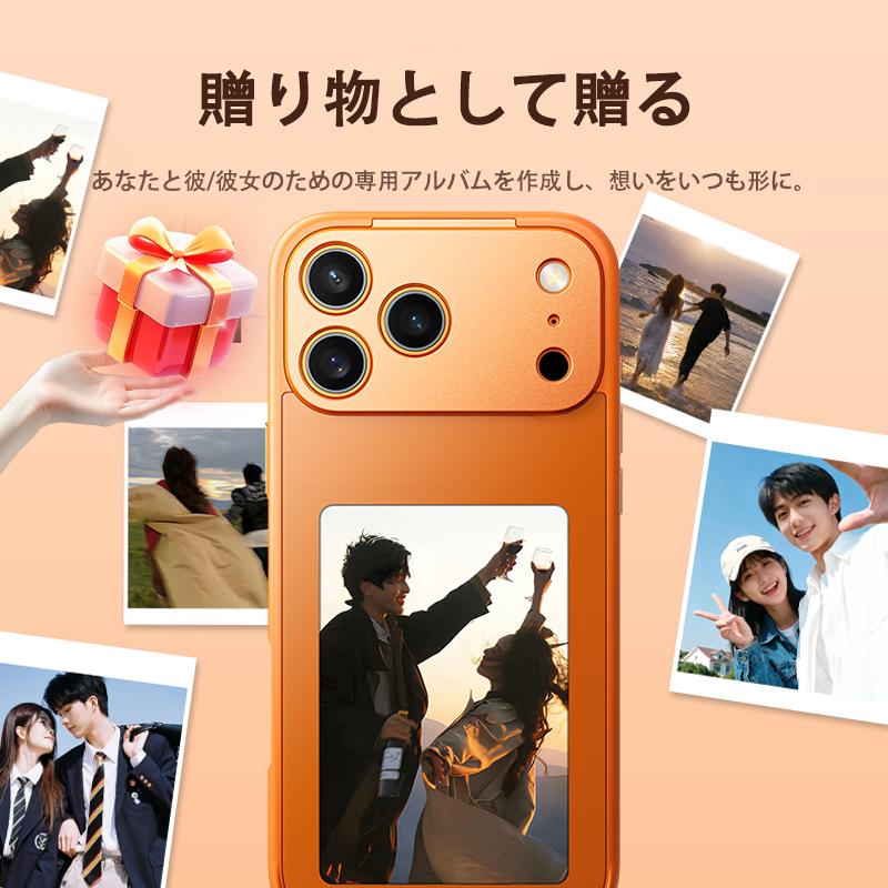 iphone17 ケーススマホケースNFC機能付き インクスクリーン 充電不要
