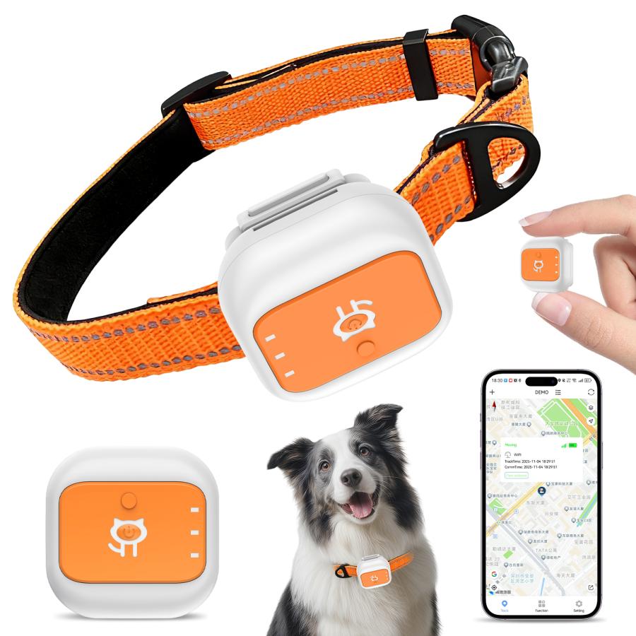 5 軸複合測位ペット GPS 追跡器 犬 猫 迷子防止 リアルタイム位置確認