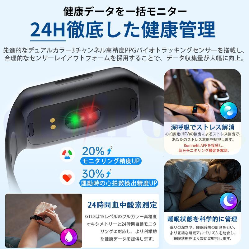 2026最新スマートウォッチ 日本製センサー睡眠管理 歩数計 生理管理 着信通知 天気予報 ケットウ値 医療レベル健康-日常分析 血圧測定 正規品 心拍数 爆買の画像