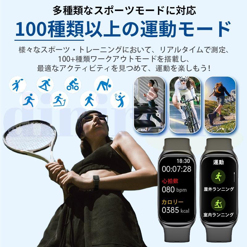 2026最新スマートウォッチ 日本製センサー睡眠管理 歩数計 生理管理 着信通知 天気予報 ケットウ値 医療レベル健康-日常分析 血圧測定 正規品 心拍数 爆買の画像