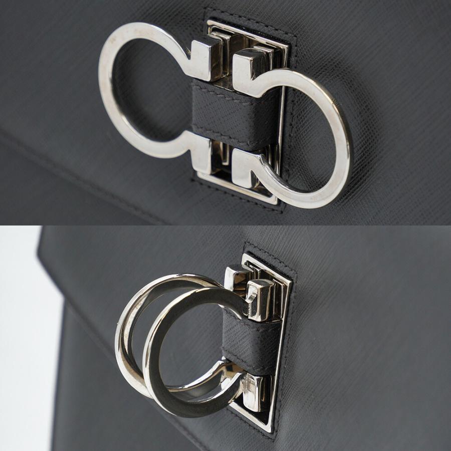 Salvatore Ferragamo サルヴァトーレフェラガモ ダブル ガンチー