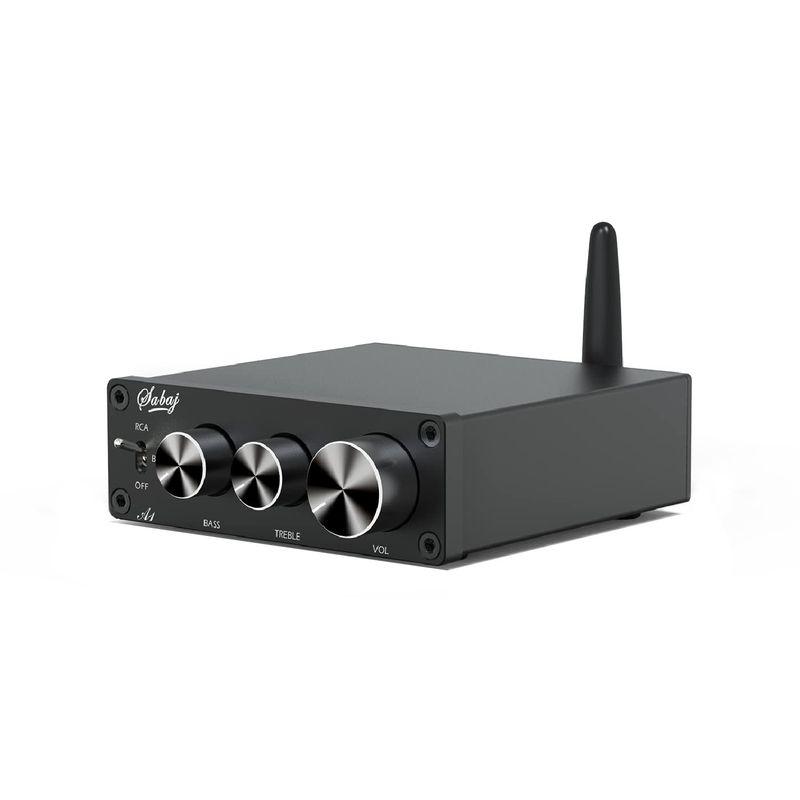 Sabaj A1 アンプ Bluetooth 5.0 小型 2チャンネル パワーアンプ HI-FI スピーカー用 「MA12070」 アンプ