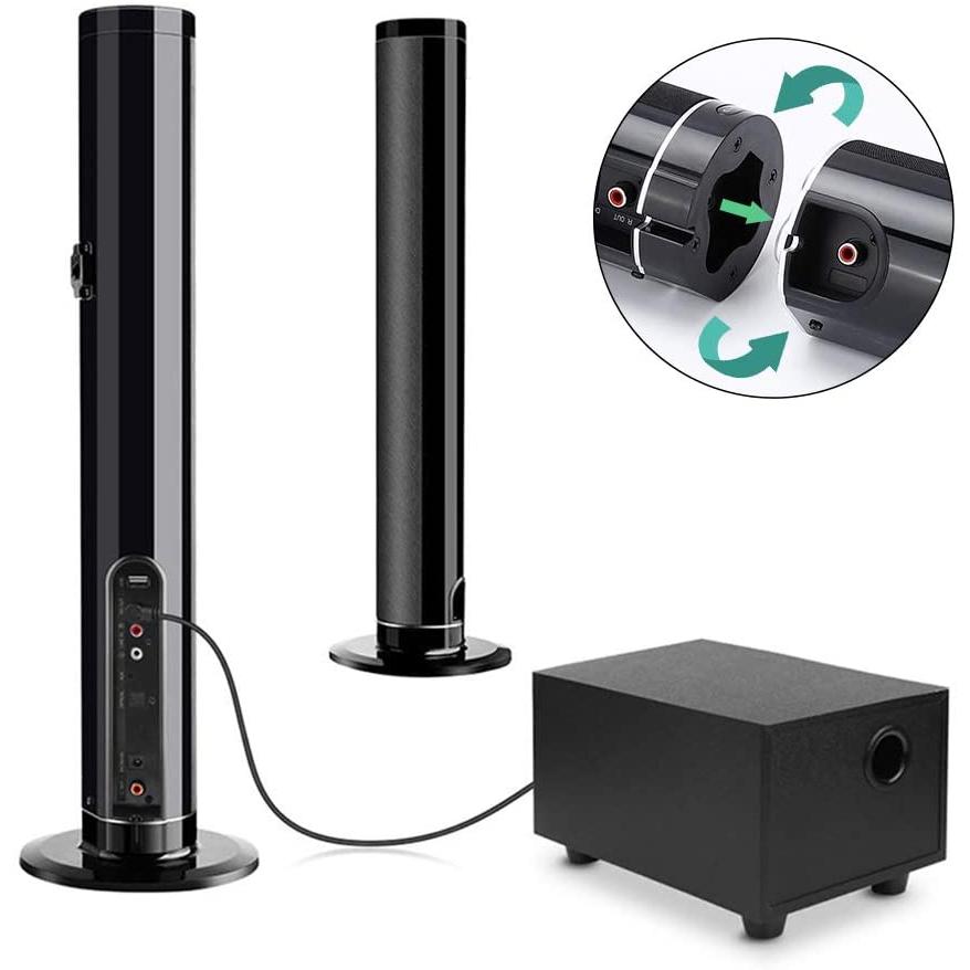 Fityou ホームシアターシステム サウンドバー サブウーファー付き Tv スピーカー Bluetooth5 0 スピーカー リモコン付 Lifull 通販 Yahoo ショッピング