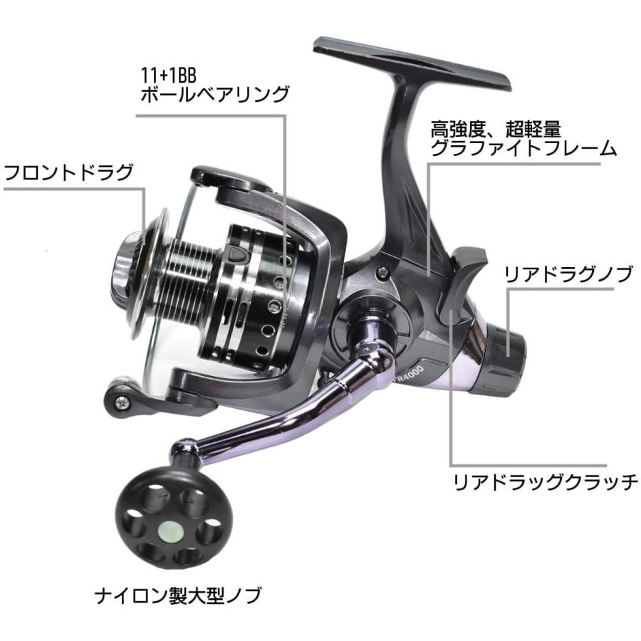 I Loop スピニングリール リアドラグ 軽量 リール ヤエン釣り 泳がせ釣り アオリイカ エギング 11 1bb 3000 4000 5 Lifull 通販 Yahoo ショッピング