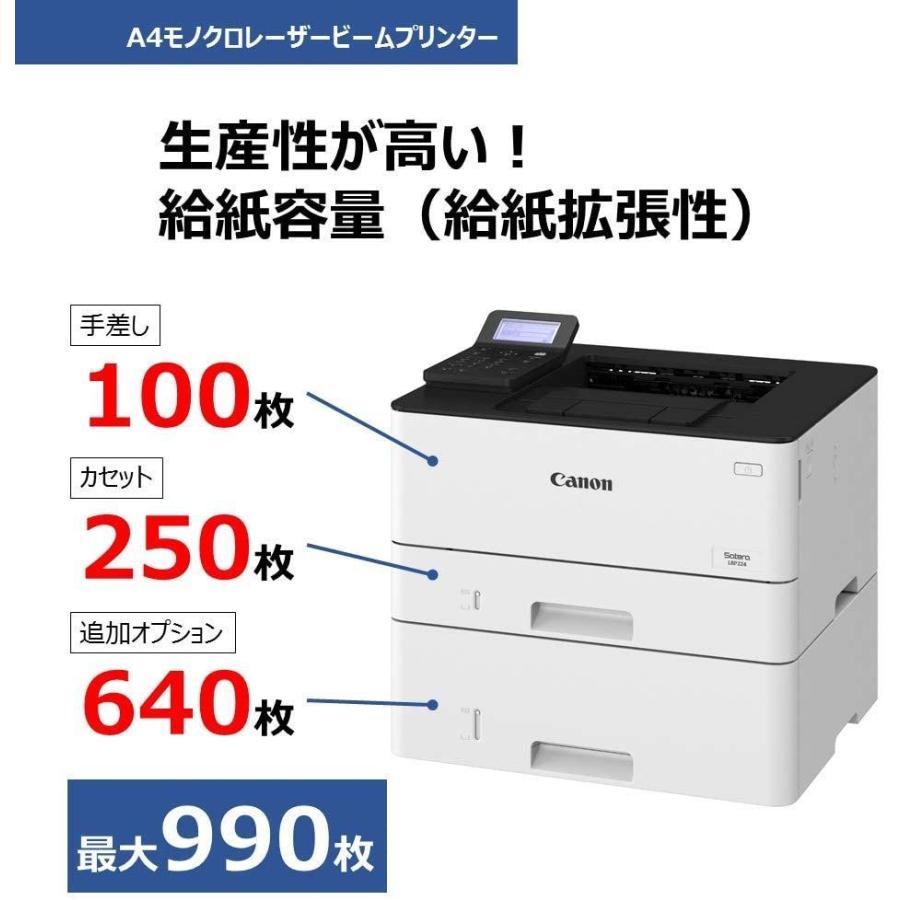 Canon A4モノクロレーザープリンター Satera LBP224 A4モノクロレーザープリンター Satera LBP224