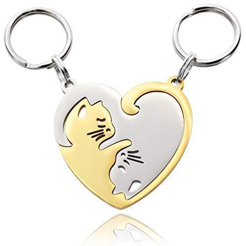 ペアキーホルダー カップル キーホルダー ペア Looking ペアカップル置物 お揃い 人気 かわいい キーリング 鍵 動物 猫 名前入り Lifull 通販 Yahoo ショッピング