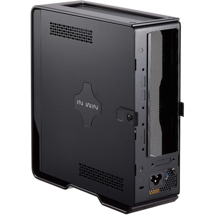 IN WIN 150W電源搭載 アルミシェルフロント採用 Mini-ITXケース Chopin-Black (型番:IW-BQ696B) Mini ITXケース WIN 150W電源搭載 アルミシェルフロント採用 Chopin Black 型番 IW BQ696B