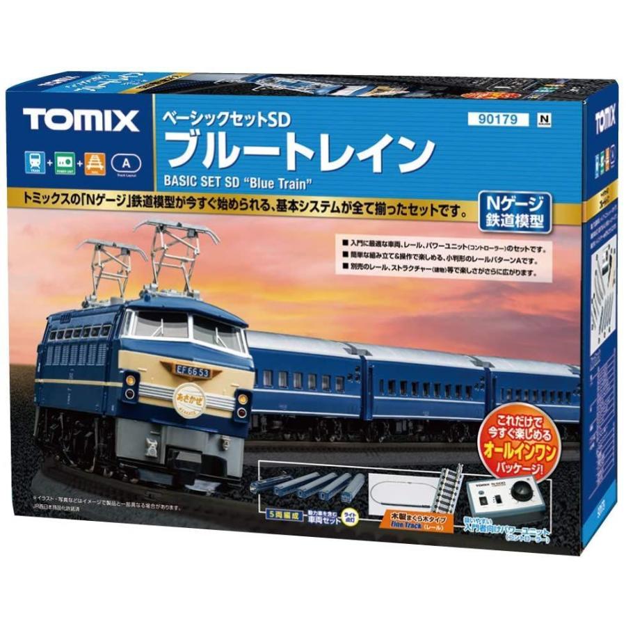 TOMIX Nゲージ ベーシックセットSD ブルートレイン 90179 鉄道模型入門セット Nゲージ ベーシックセットSD ブルートレイン 鉄道模型入門セット