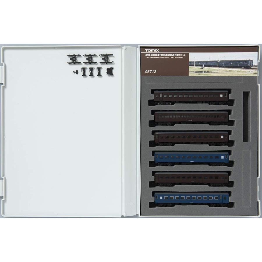 【国産】 TOMIX Nゲージ 旧型客車 東北本線普通列車 セット 6両 98712 鉄道模型 客車 【1901775786】(10215円)
