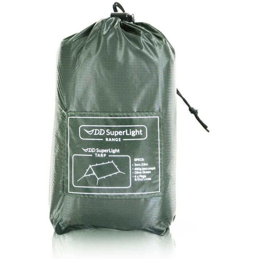 [大特価] DD SuperLight Tarp スーパーライト タープ 軽量でコンパクト ハンモックシェルターにも最適 (Olive green) 並 【V1913828842】(10280円)