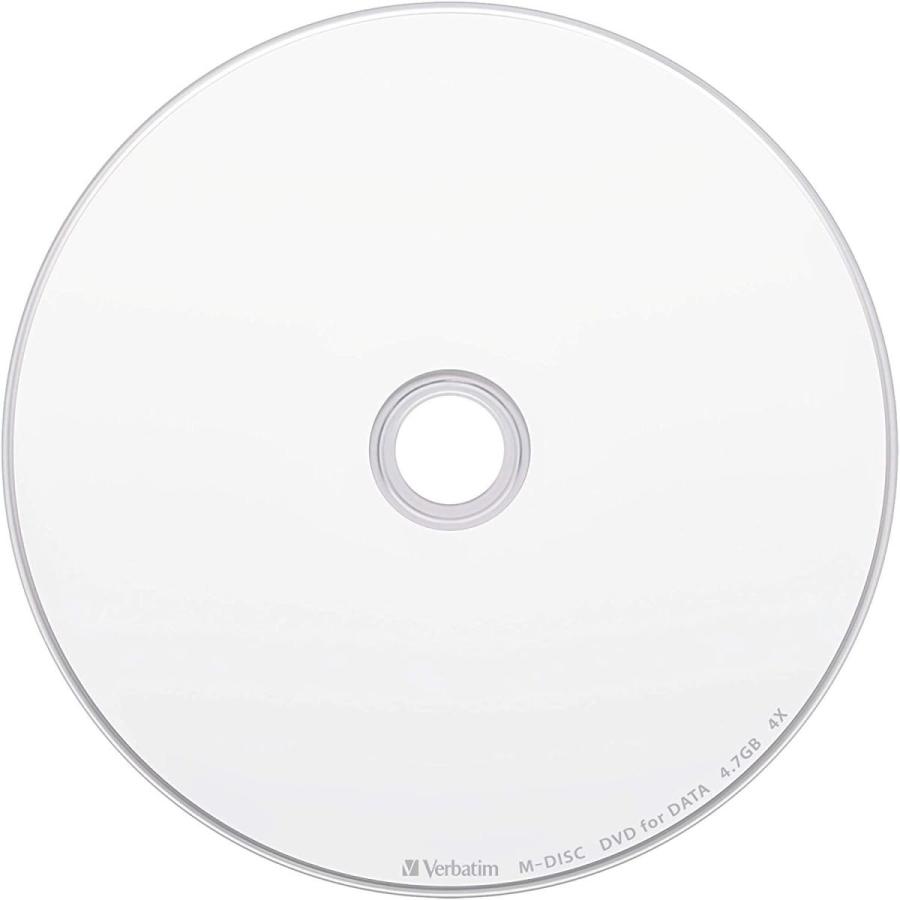 Verbatim バーベイタム M-DISC 長期保存 ブルーレイディスク 1回記録用 BD-R XL 100GB 5枚 ホワイトプリンタブ DISC 1回記録用 BD XL 100GB 5枚 バーベイタム 長期保存 ブルーレイディスク ホワイトプリンタブ
