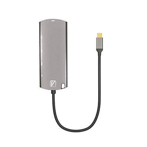 エアリア TypeC接続 多機能マルチアダプタ 5in1 GigaBit USB3.0×2ポート PowerDelivery LAN 希少 限定タイムセール 60