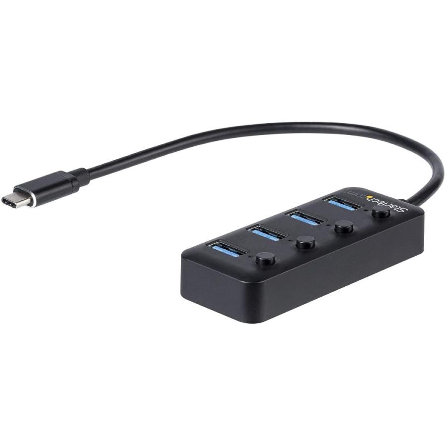 StarTech.com USB-Cハブ USB-Aポートを4口搭載 各ポートごとにオン/オフ・スイッチ付き バスパワー対応USB Type｜lifull｜04