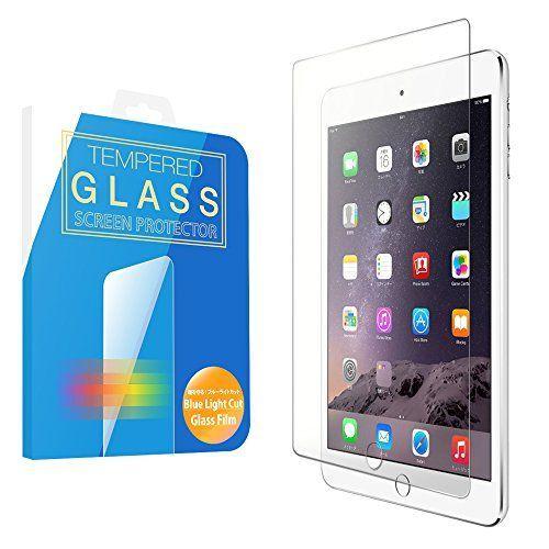 MS factory iPad mini2 mini3 フィルム 返品交換不可 ガラス mini カット 最大70％オフ！ 90% 強化ガラス 保護フィルム ブルーライト