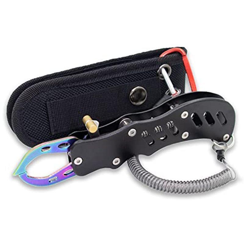 フィッシュグリップ 超軽量 魚つかみ アルミ製 魚掴み器 防錆 安全 