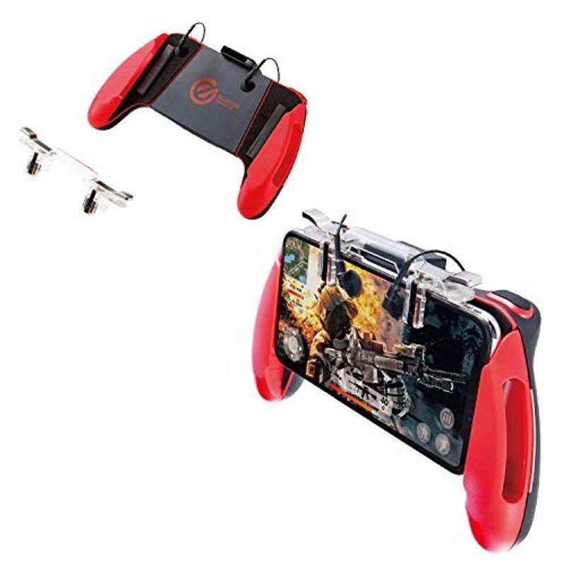 エレコム 荒野行動 Pubg Mobile スマホ用ゲームコントローラー 4ボタングリップ 4 7 6 5インチ Iphone Andro 全商品オープニング価格