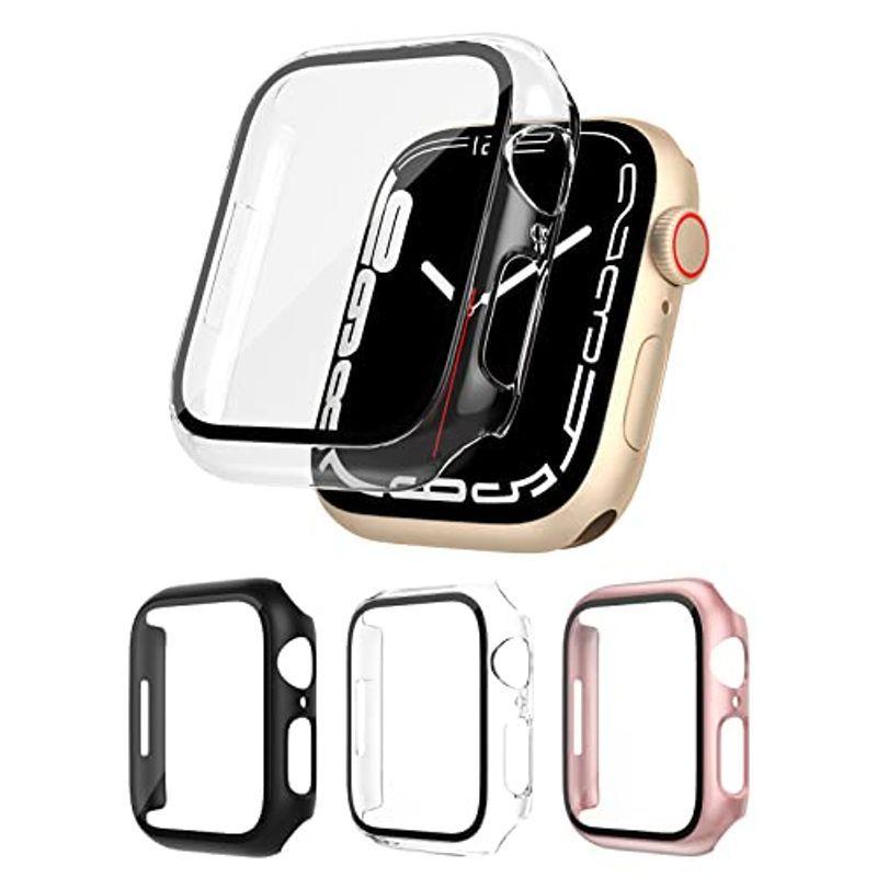 スマホ タブレット パソコン 22年限定カラー 3色セットwiki Valley 対応 Watch Series7用 ケース 45mm アップルウォッチ保護カバー 超薄型pc素材 強化ガラ 8bsnalkeiq Www Ludlowbar Com Au