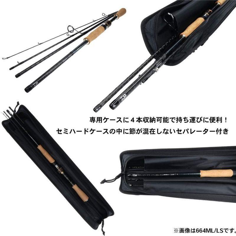 新品未使用！ ダイワ(DAIWA) バスロッド エアエッジ モバイル 6104MHB 釣り竿 【2271207160】(12200円)