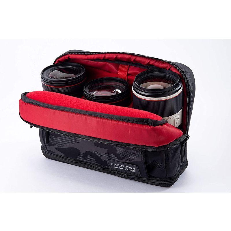 【日本未発売】 Endurance シューティングマルチ カメラバッグ ショルダーバッグ レンズ交換用バッグ 大容量 望遠レンズ おしゃれ (ブラック迷彩 【J1882859408】(10114円)