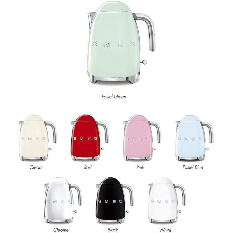 日本正規品SMEG 電気ケトル (1.7L)ピンク 電気ケトル 7L ピンク