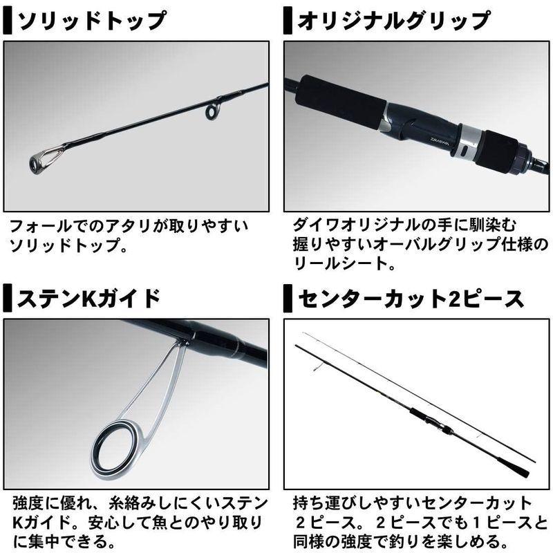 ダイワ(DAIWA) SLJ(スーパーライトジギング)ロッド ヴァデル SLJ AP 63MLS-S 釣り竿 SLJ DAIWA スーパーライトジギング ロッド ヴァデル AP 63MLS 釣り竿