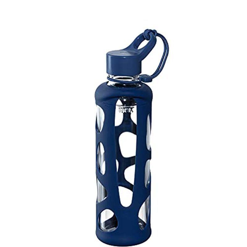 Lifullleonardo レオナルド シリコンガード付き ウォーターボトル 500ml 0391 Giro In ブルー