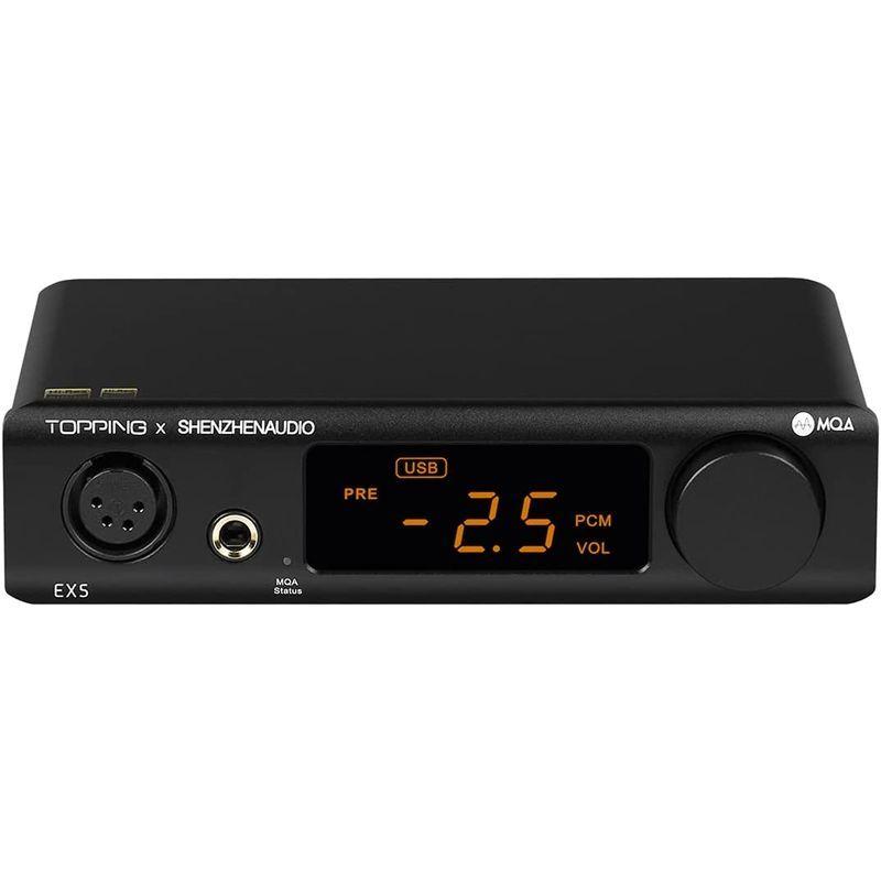 TOPPING EX5 MQA デュアルES9038Q2M DAC Bluetooth 5.0 LDAC DSD512 PCM768kHz DAC Bluetooth EX5 MQA デュアルES9038Q2M LDAC DSD512 PCM768kHz