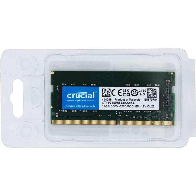 受注生産品 Crucial メモリ 8GB ノートPC用 DDR4-3200 SODIMM