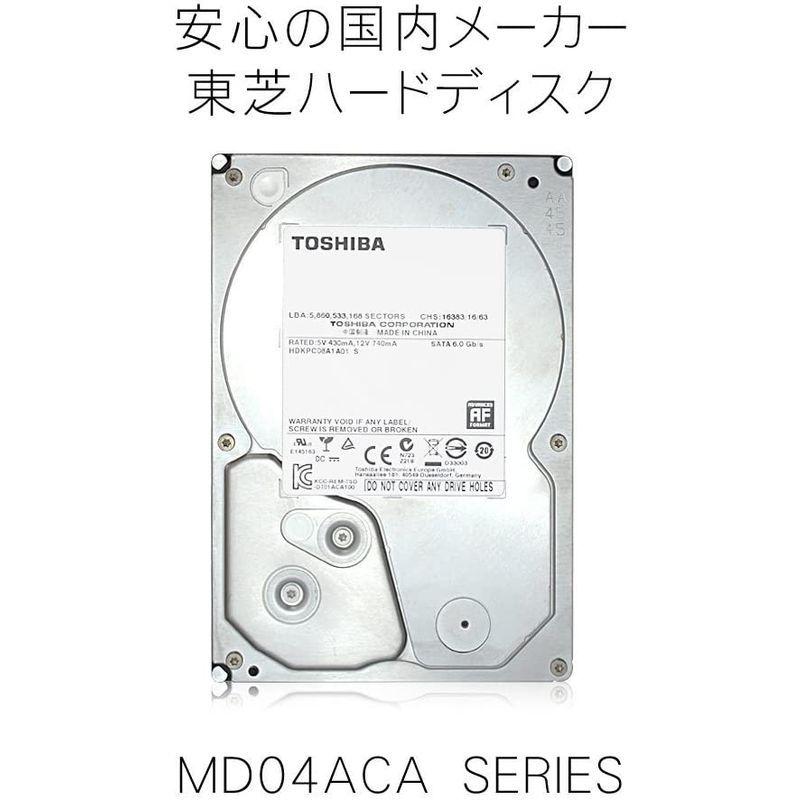 世界的に有名な 東芝 HDD MN08ADA600 JP 6TB NAS向けHDD MNシリーズ