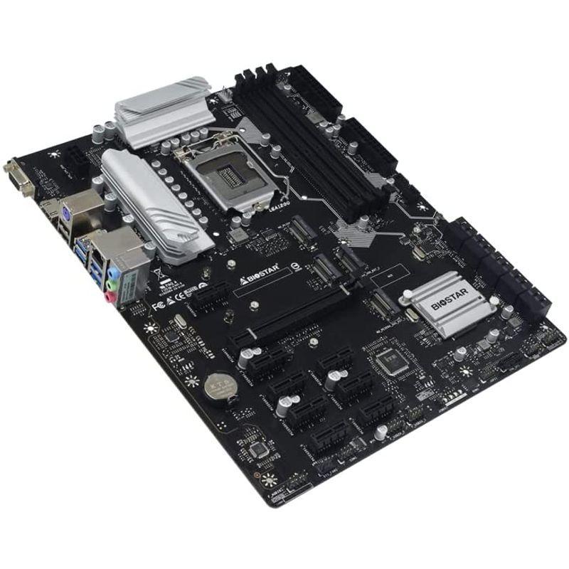 【値下げ⭕️】 BIOSTAR Z590チップセット採用 PCIe 9スロット搭載 マイニング向けマザーボード TZ590-BTC DUO 【L2947078641】(15831円)