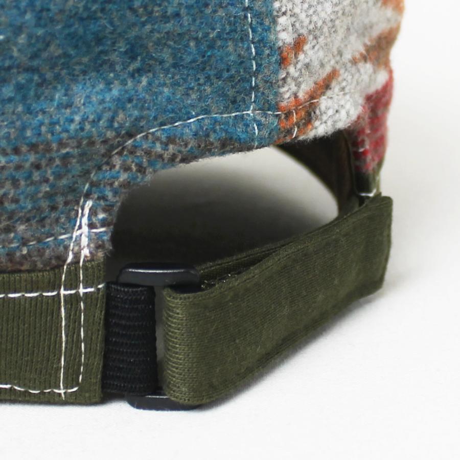 帽子 キャップ メンズ レディース オルテガ柄 ウールレイルワークキャップ フリーサイズ |  | 09