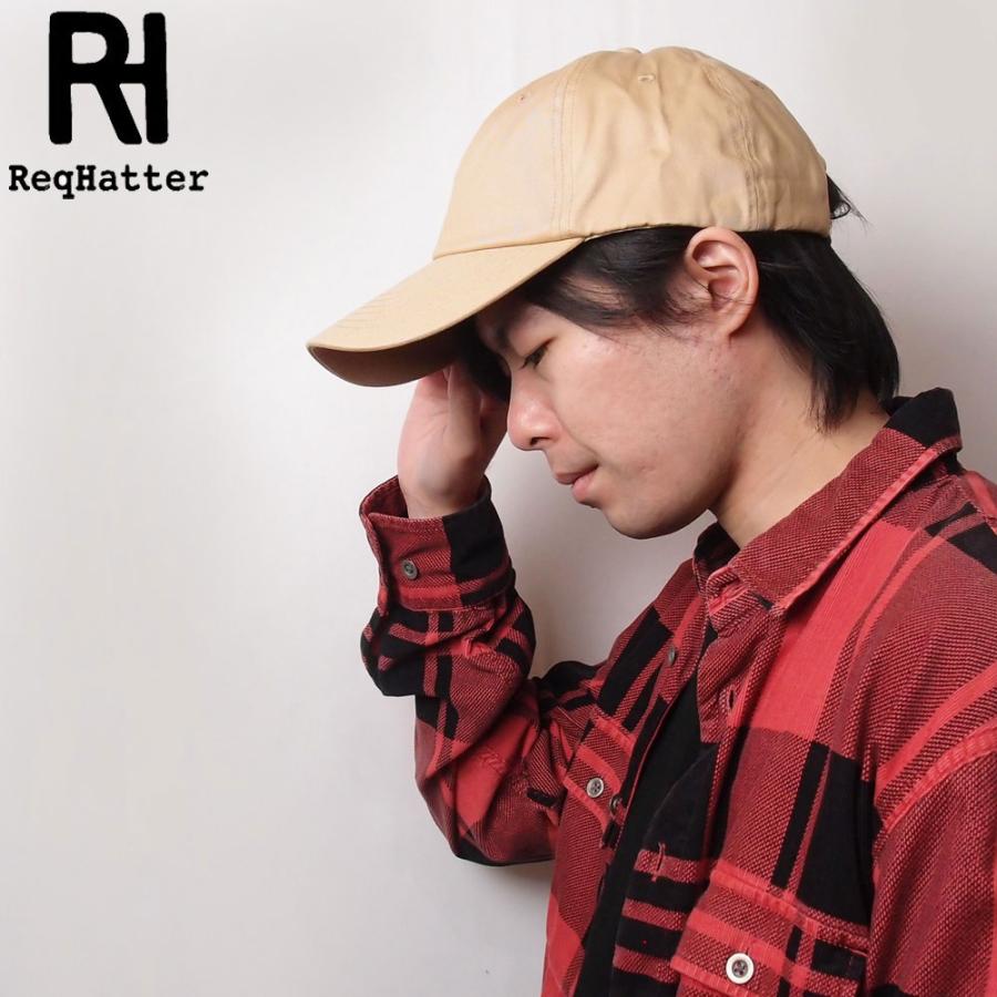 帽子 キャップ メンズ レディース ReqHatter レックハッタ? コットン ロングブリムキャップ フリーサイズ RH601 | ReqHatter | 12