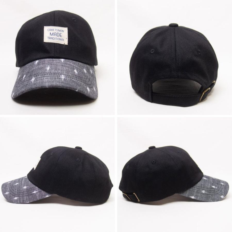 帽子 キャップ メンズ レディース CONNECT×久留米絣 コットン コンビローキャップ TUG044 |  | 03