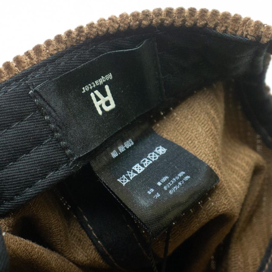 帽子 キャップ メンズ レディース ReqHatter エコスエード×コーデュロイ キャップ RH603 | ReqHatter | 09