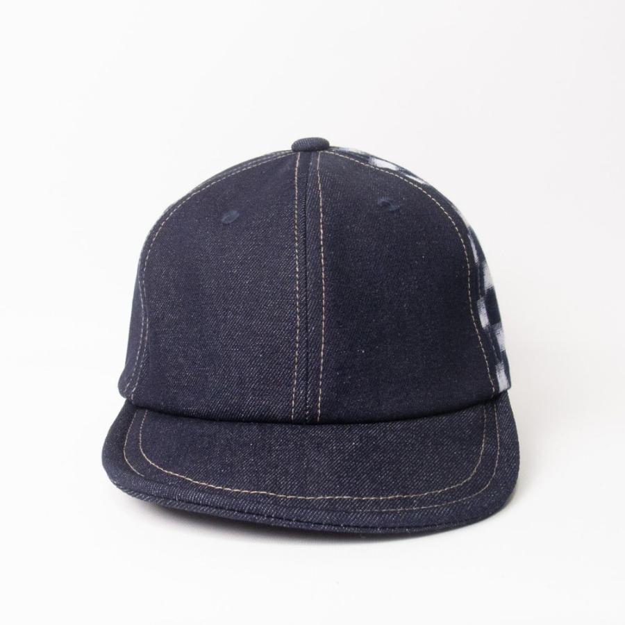 帽子 キャップ メンズ レディース CONNECT×久留米絣 デニム アンパイアキャップ TUG035 |  | 03
