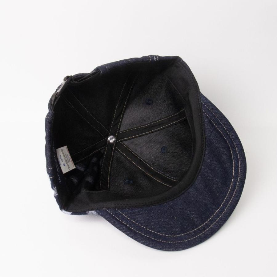 帽子 キャップ メンズ レディース CONNECT×久留米絣 デニム アンパイアキャップ TUG035 |  | 07