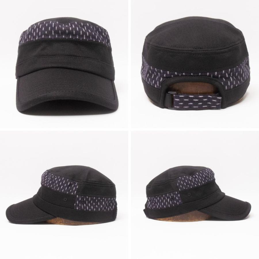 帽子 キャップ メンズ レディース CONNECT×久留米絣 スウェット 切替ワークキャップ TUG034 |  | 04