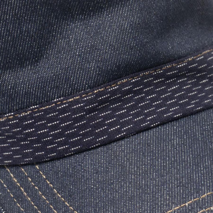 帽子 キャップ メンズ レディース CONNECT×久留米絣 デニム ワークキャップ TUG048 |  | 06