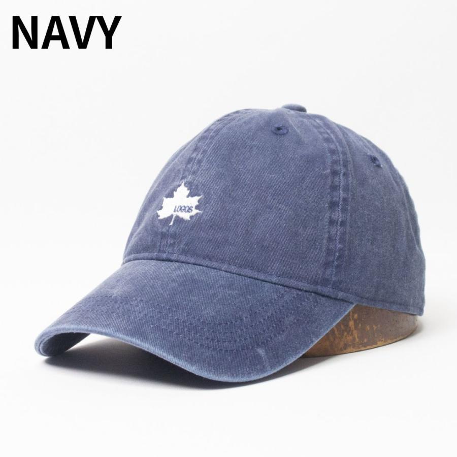 帽子 キャップ メンズ レディース LOGOS ロゴス ピグメント加工 コットンキャップ LS3R204 | LOGOS | 08