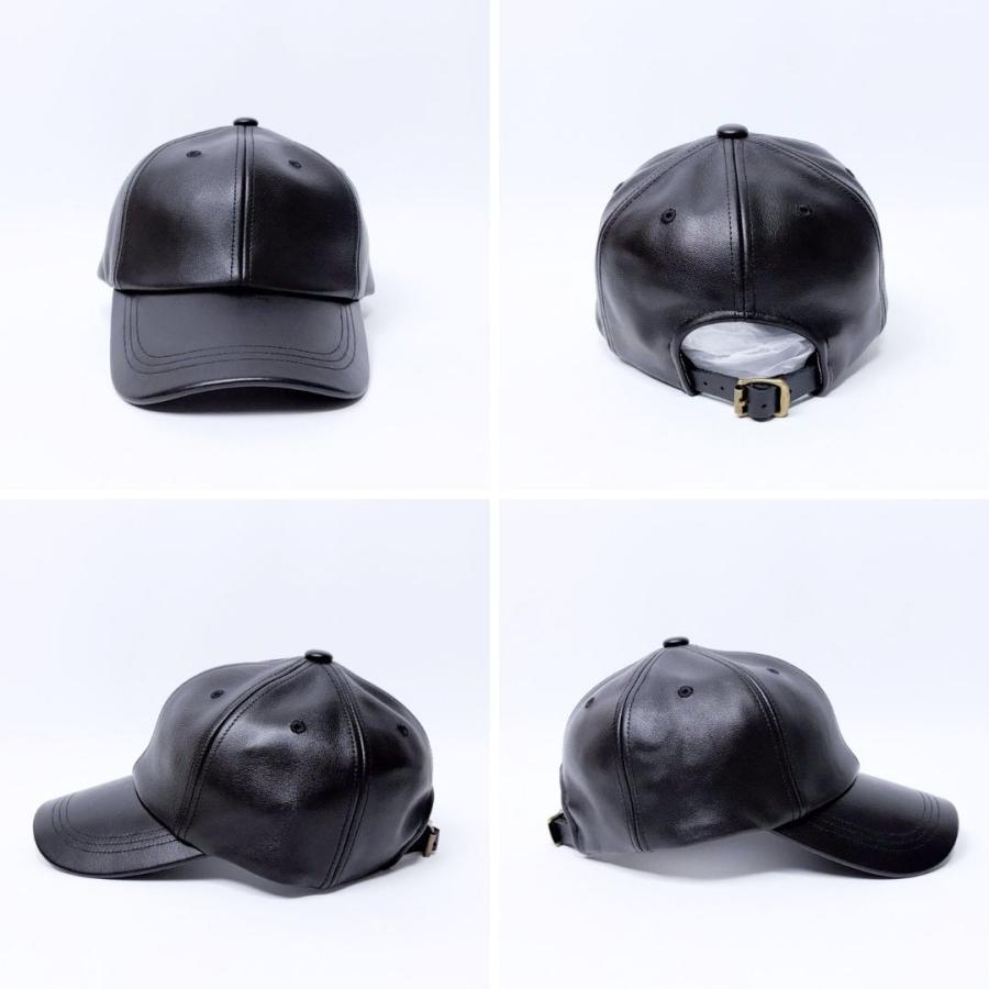 帽子 キャップ メンズ レディース ReqHatter レックハッター ラムレザー キャップ RH608 | ReqHatter | 04