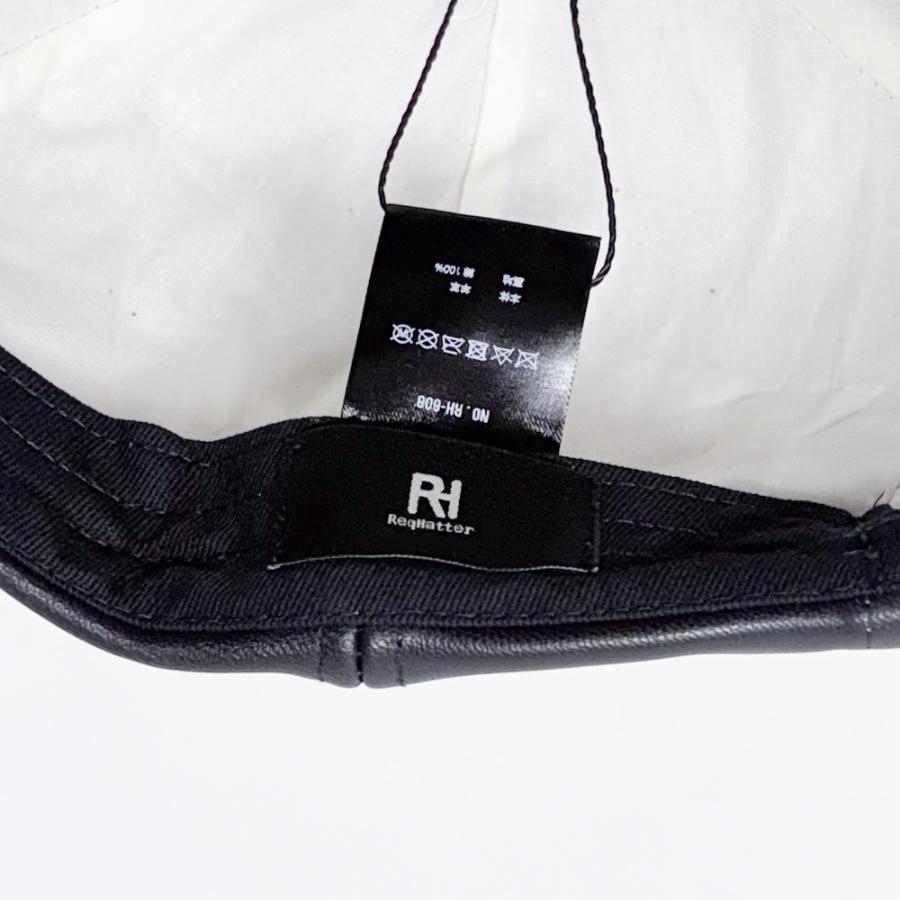 帽子 キャップ メンズ レディース ReqHatter レックハッター ラムレザー キャップ RH608 | ReqHatter | 09