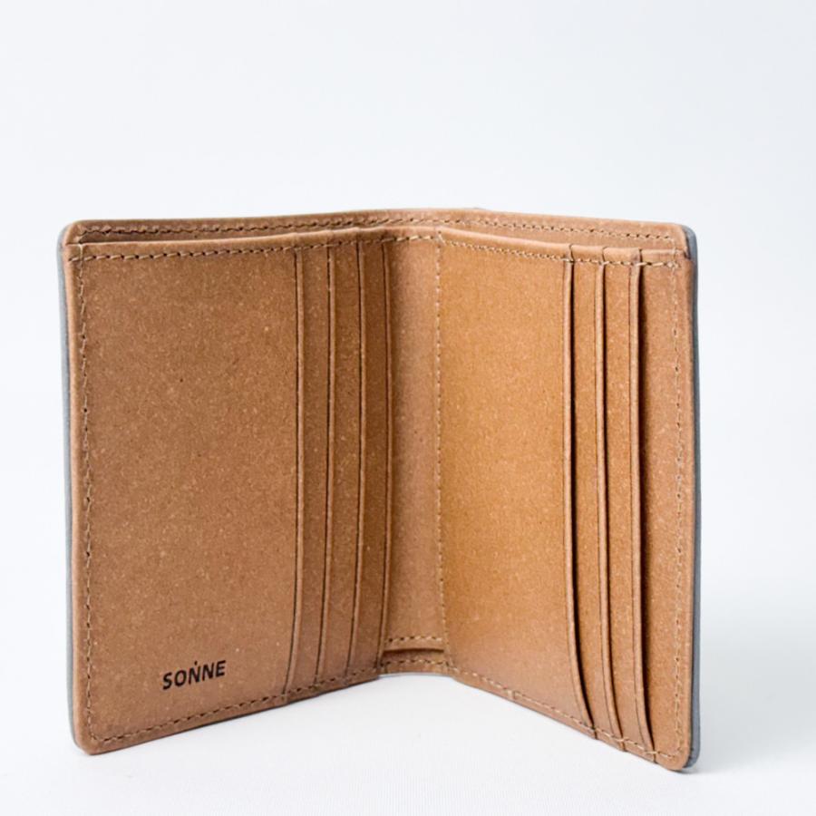 財布 メンズ レディース SONNE 財布 ECOLUX ヌバック レザーコンパクトウォレット sous002 | SONNE | 07