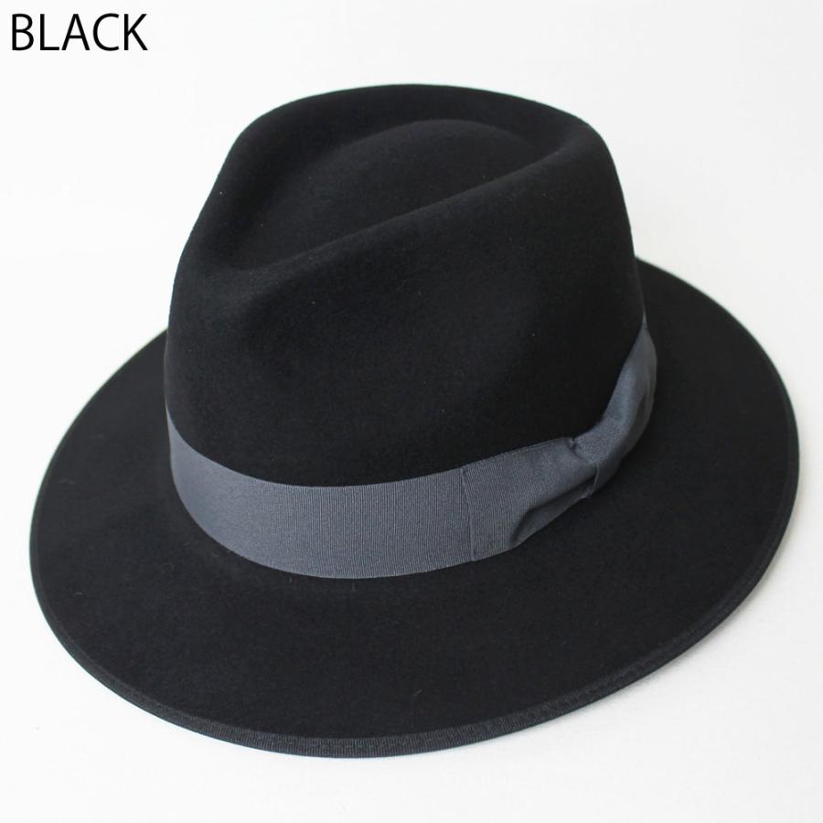 帽子 ハット メンズ レディース ReqHatter レックハッタ? ミドルブリム 2トーン フェルト中折ハット RH106 | ReqHatter | 04